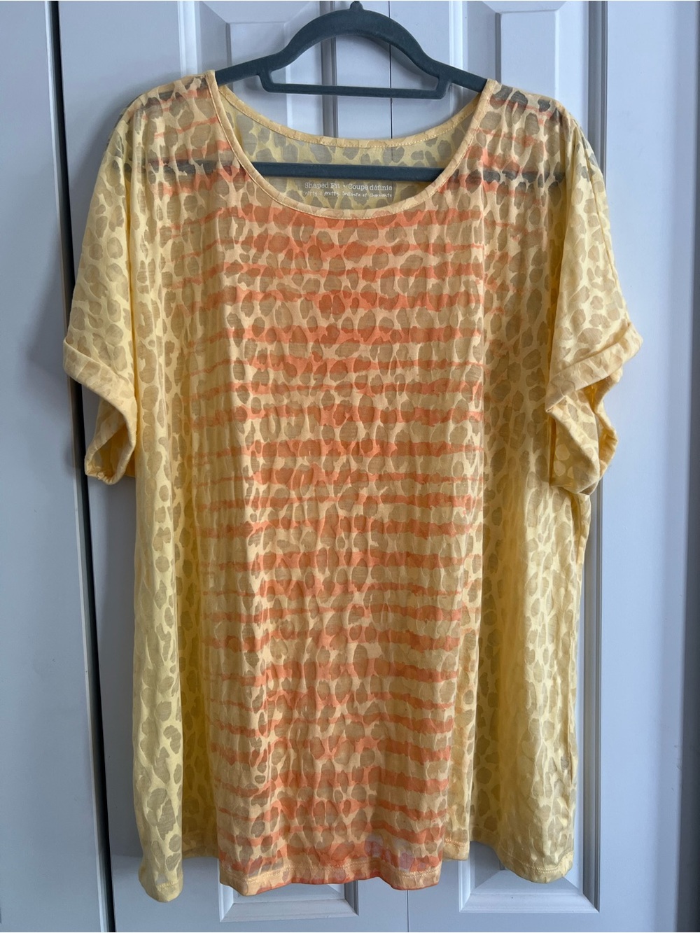Pennington’s 2x short sleeve top
